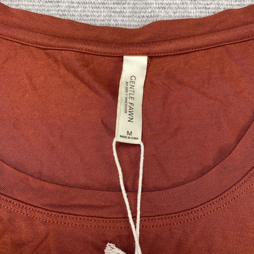 Gentle Fawn Alabama Jersey Knit Short Sleeve T-Shirt Womens Sz M Chili MSRP: $52 - Picture 16 of 16
